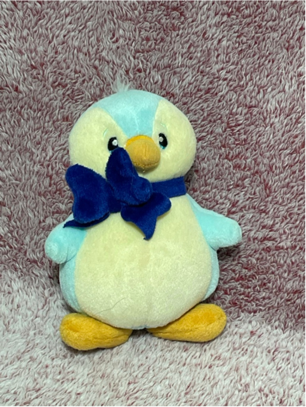 Baby Neopets Light Blue Bruce Penguin Stuffed Animal 6 inches